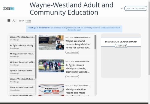 Wayne-Westland Adult and Community Education