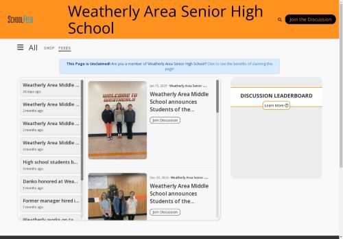 Weatherly Area Senior High School