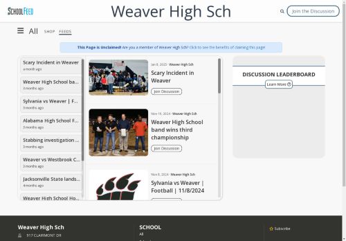 Weaver High Sch