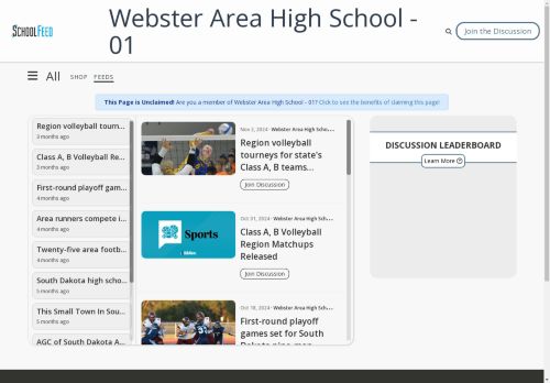 Webster Area High School - 01