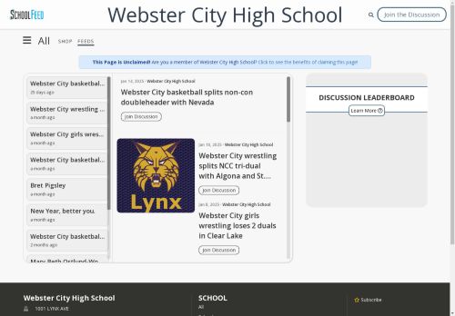 Webster City High School