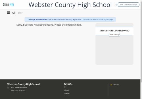 Webster County High School