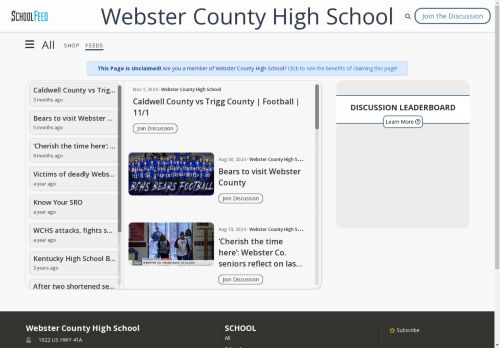 Webster County High School