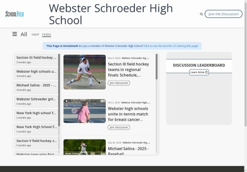 Webster Schroeder High School