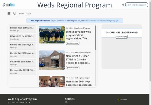 Weds Regional Program