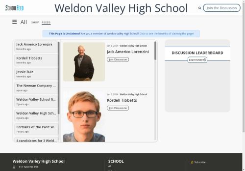 Weldon Valley High School