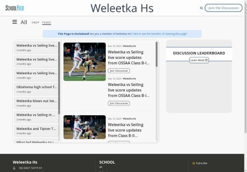 Weleetka Hs