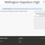 Wellington-Napoleon High