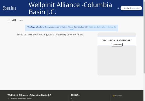 Wellpinit Alliance -Columbia Basin J.C.