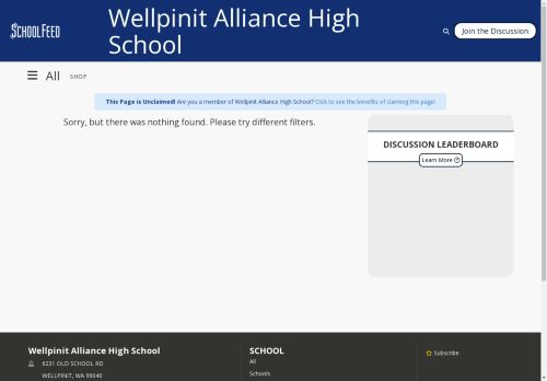 Wellpinit Alliance High School