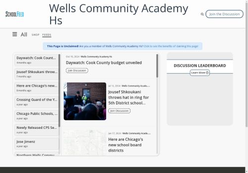 Wells Community Academy Hs