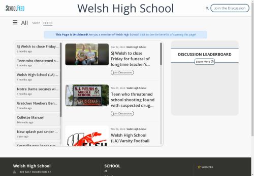 Welsh High School