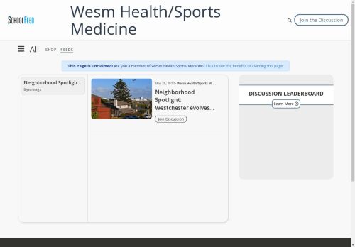 Wesm Health/Sports Medicine