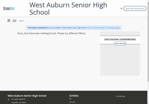 West Auburn Senior High School