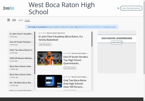 West Boca Raton High School