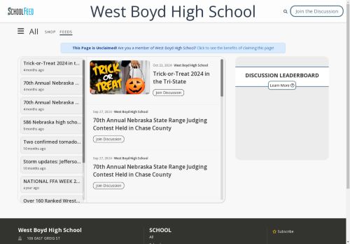 West Boyd High School