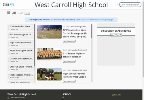 West Carroll High School