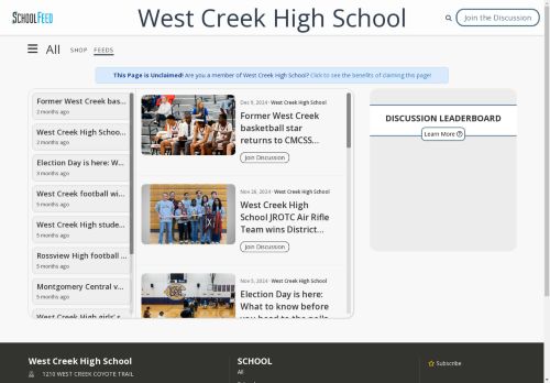 West Creek High School