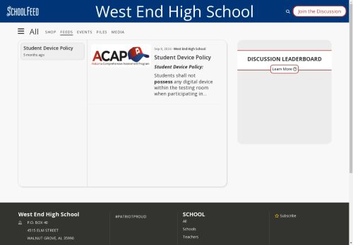 West End High School