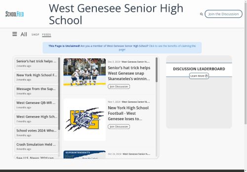 West Genesee Senior High School