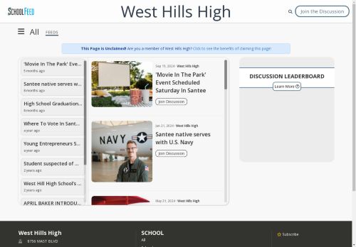West Hills High
