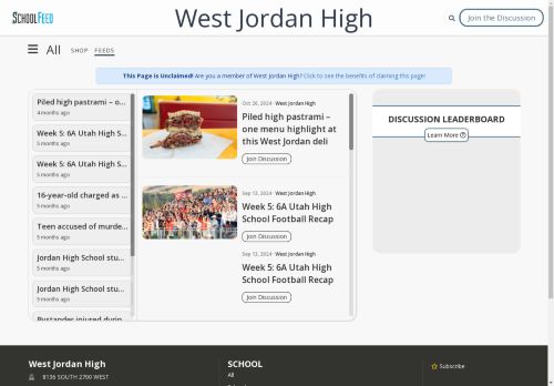 West Jordan High