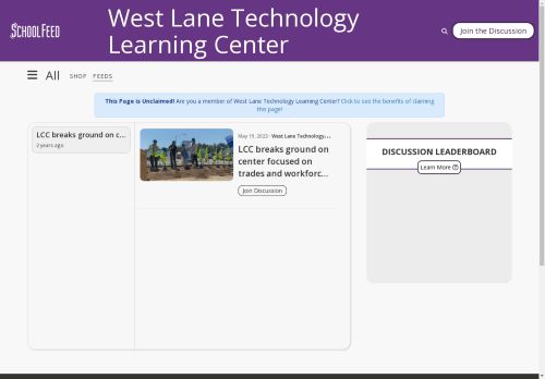 West Lane Technology Learning Center