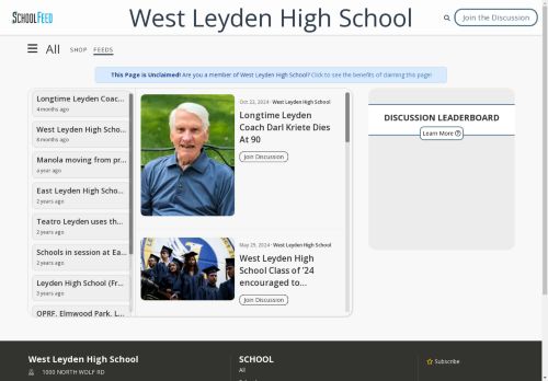 West Leyden High School