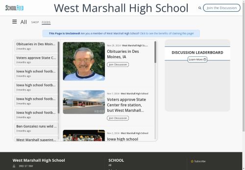 West Marshall High School