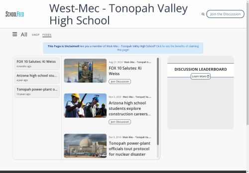 West-Mec - Tonopah Valley High School