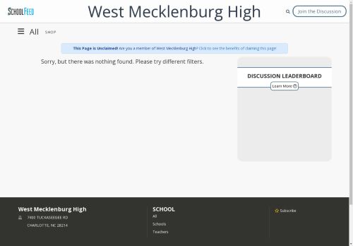 West Mecklenburg High