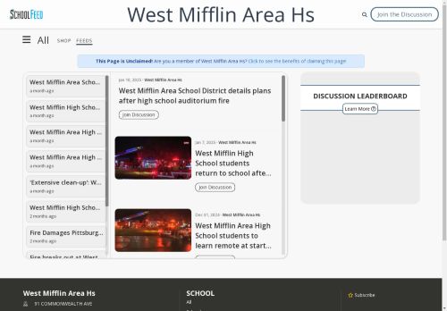 West Mifflin Area Hs