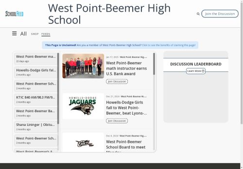 West Point-Beemer High School