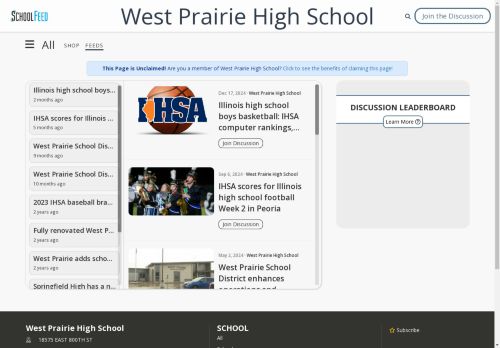 West Prairie High School