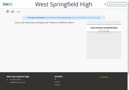 West Springfield High