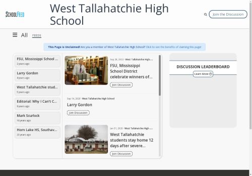West Tallahatchie High School