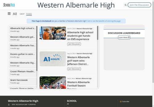 Western Albemarle High