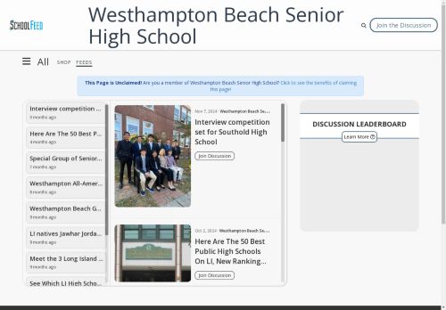Westhampton Beach Senior High School