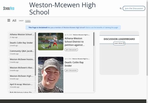 Weston-Mcewen High School