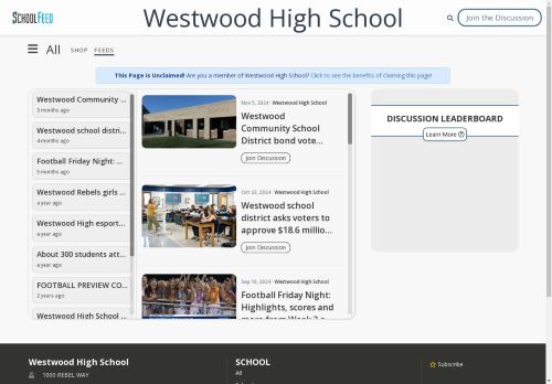 Westwood High School