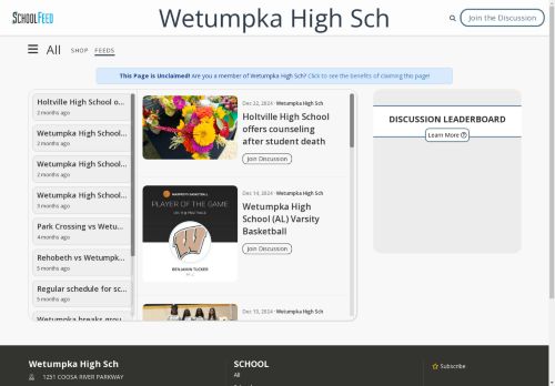 Wetumpka High Sch