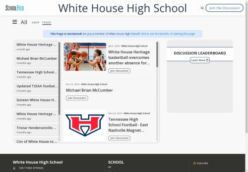 White House High School