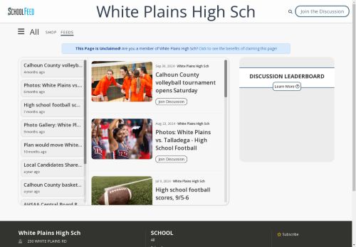 White Plains High Sch
