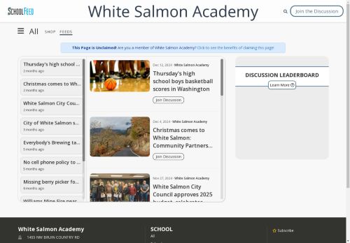 White Salmon Academy