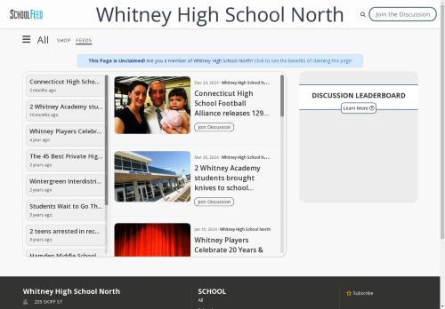 Whitney High School North