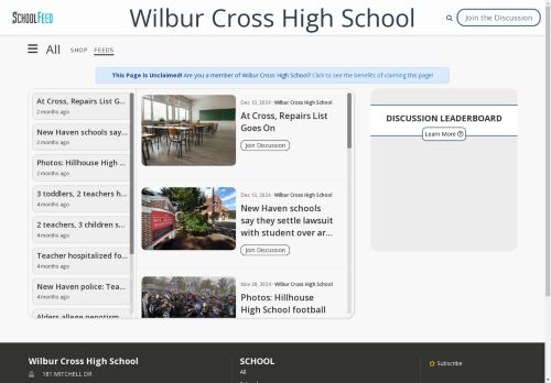 Wilbur Cross High School