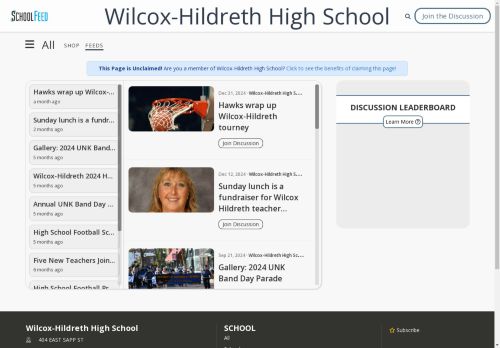 Wilcox-Hildreth High School