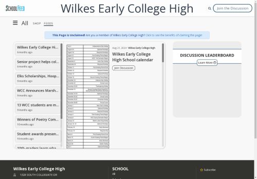 Wilkes Early College High