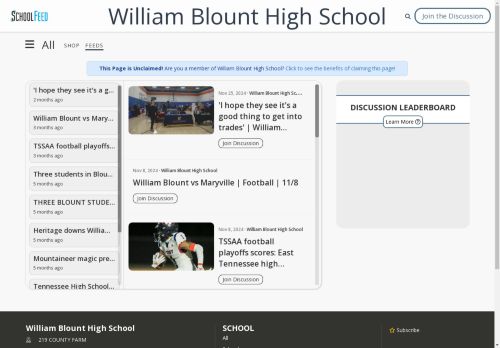 William Blount High School
