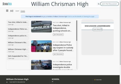 William Chrisman High